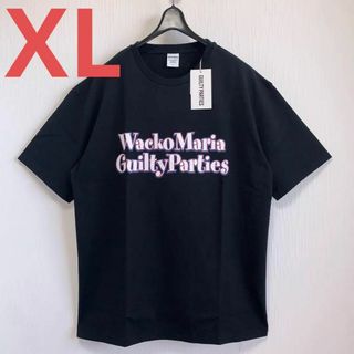 ワコマリア(WACKO MARIA)のXL黒【WACKOMARIA】GUILTY T-SHIRT(1)／タグ付／送料込(Tシャツ/カットソー(半袖/袖なし))