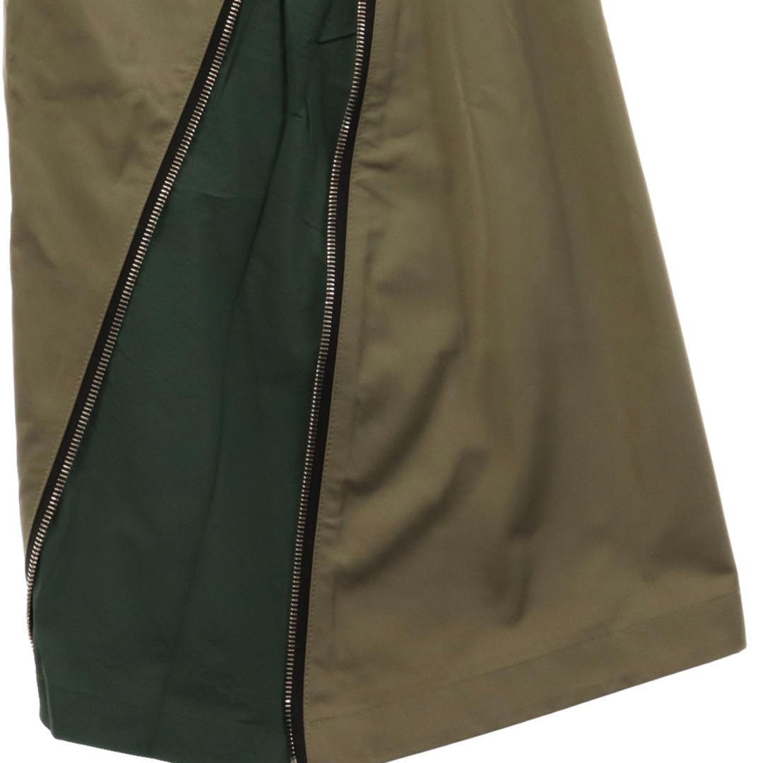 FFFPOSTALSERVICE トリプルエフポスタルサービス zip pants trousers ジップパンツ トラウザーズ グリーン メンズのパンツ(その他)の商品写真