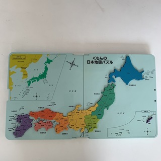 クモン(KUMON)のくもんの日本地図パズル(知育玩具)