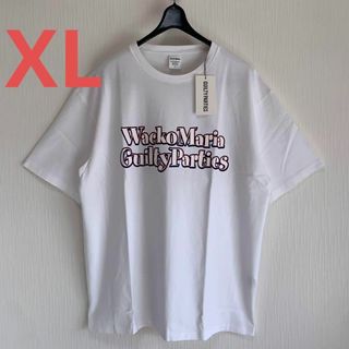 ワコマリア(WACKO MARIA)のXL白【WACKOMARIA】GUILTY T-SHIRT(1)／タグ付／送料込(Tシャツ/カットソー(半袖/袖なし))