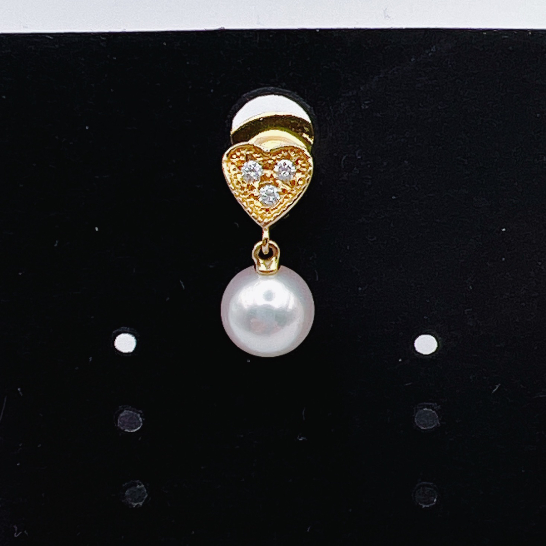 MIKIMOTO - ミキモトピンブローチ K18ダイヤモンド付きの通販 by