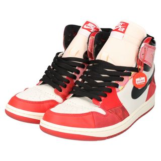 NIKE ナイキ AIR JORDAN 1 RETRO HIGH OG SPIDER-MAN エアジョーダン1 レトロハイ オリジナル スパイダーマン ハイカットスニーカー レッド/ホワイト US9/27cm DV1748-601