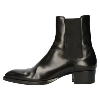 SAINT LAURENT PARIS クロップドジョッパーブーツ スウェード