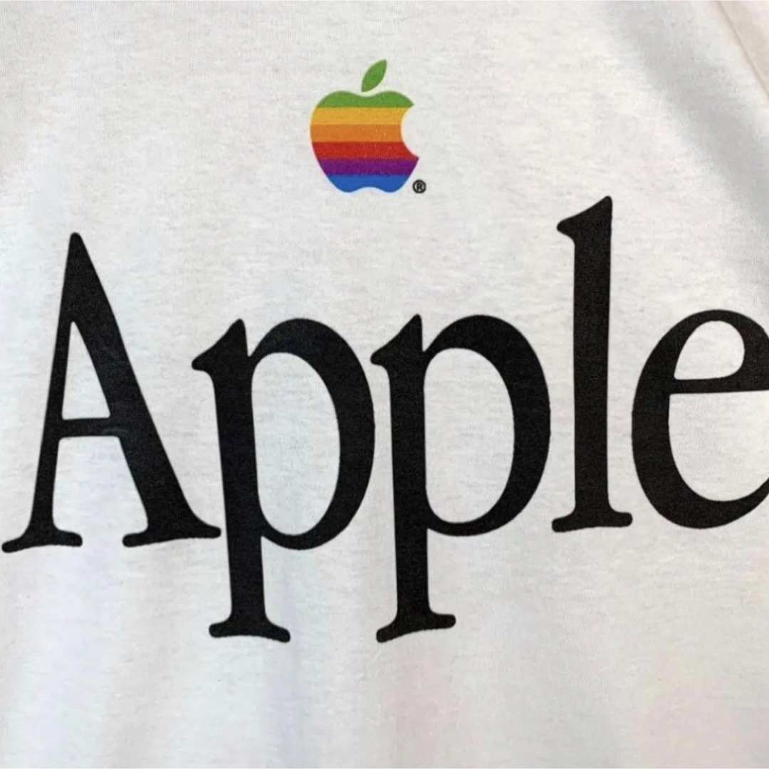  アップル ロン Tシャツ APPLE ホワイト 白 トラビススコット 野村訓市 メンズのトップス(Tシャツ/カットソー(七分/長袖))の商品写真