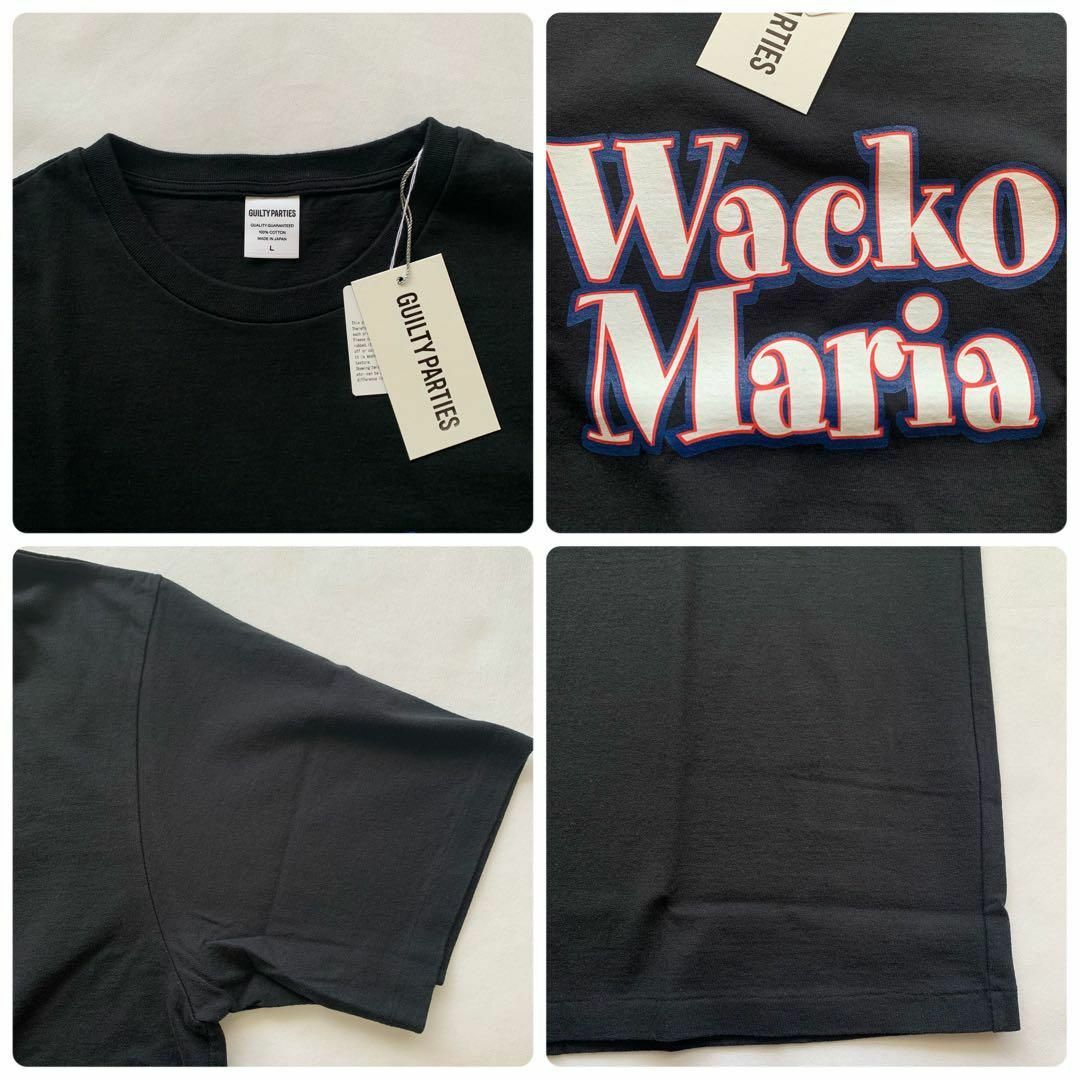 M黒【WACKOMARIA】GUILTY T-SHIRT(2)／タグ付／送料込