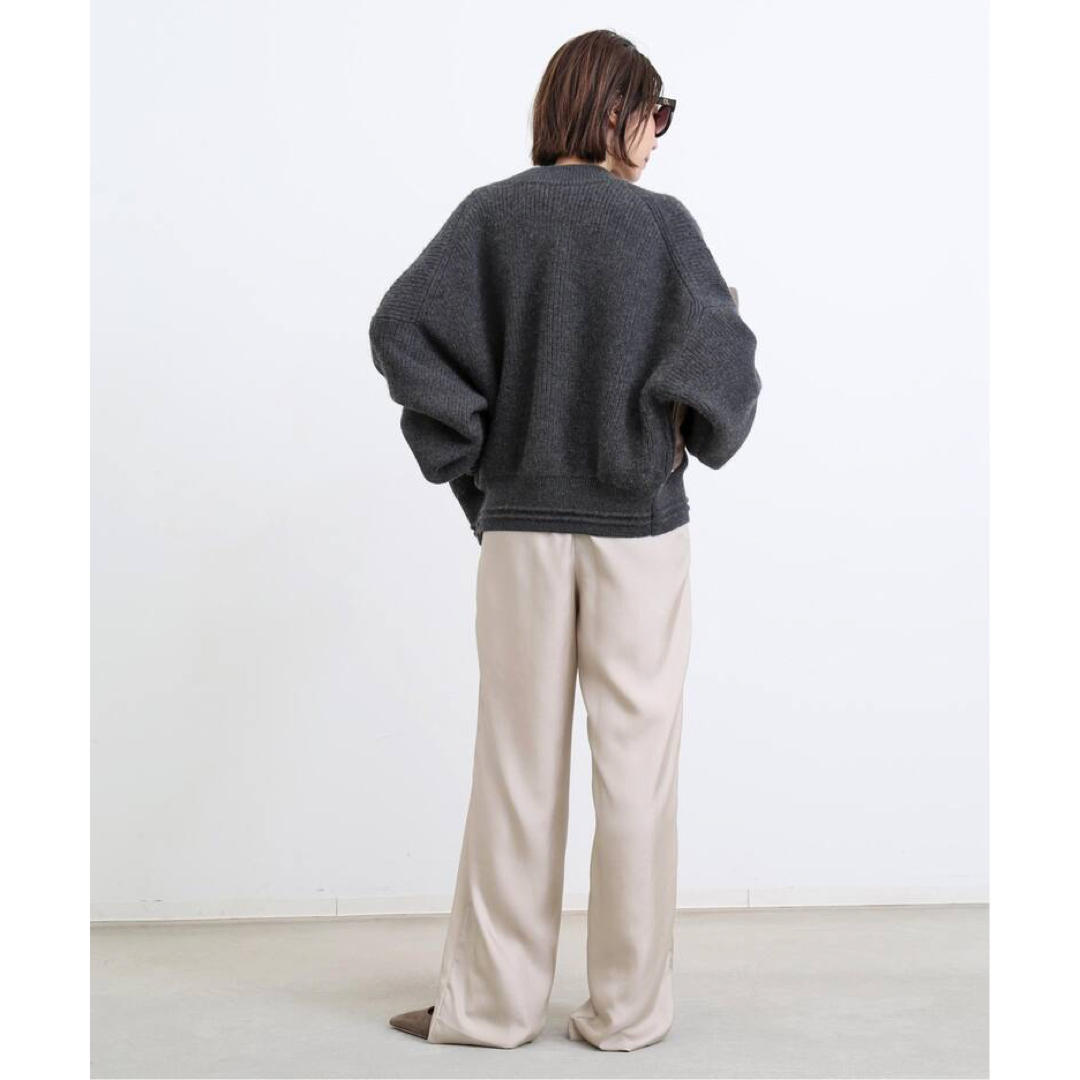 GOOD GRIEF!】Knit Full Zipped Blouson-