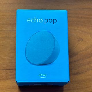 アマゾン(Amazon)のアマゾン　Echo Pop グリーン+ホワイト(スピーカー)