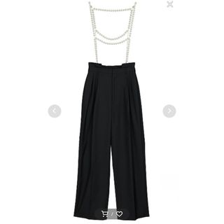 アメリヴィンテージ(Ameri VINTAGE)のDROP PEARL SUSPENDER PANTS(カジュアルパンツ)