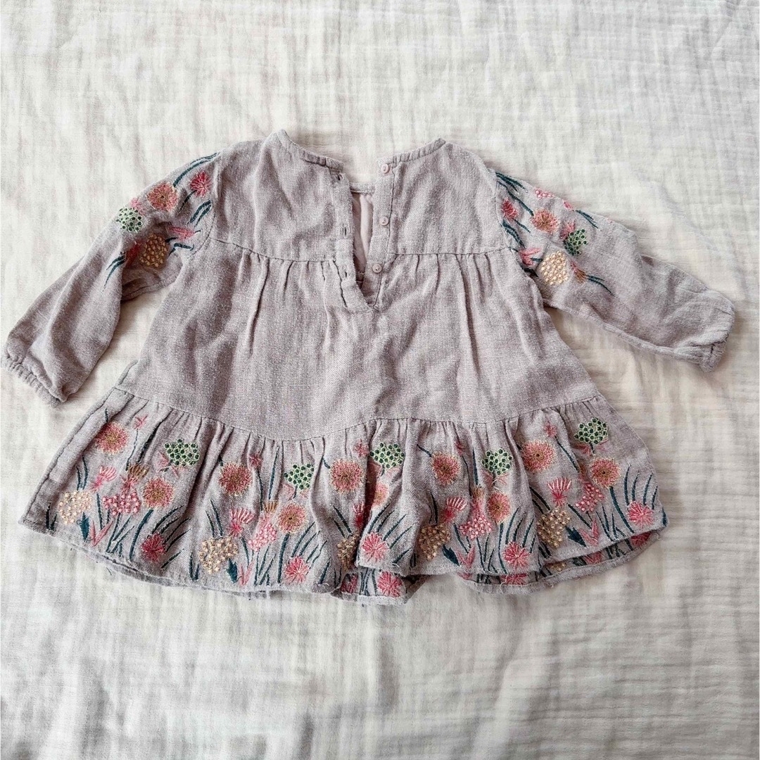 ZARA(ザラ)のzara baby ワンピース キッズ/ベビー/マタニティのベビー服(~85cm)(ワンピース)の商品写真