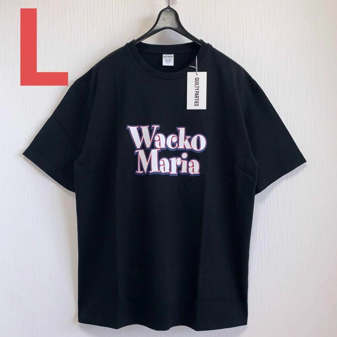 WACKO MARIA(ワコマリア)のL黒【WACKOMARIA】GUILTY T-SHIRT(2)／タグ付／送料込 メンズのトップス(Tシャツ/カットソー(半袖/袖なし))の商品写真