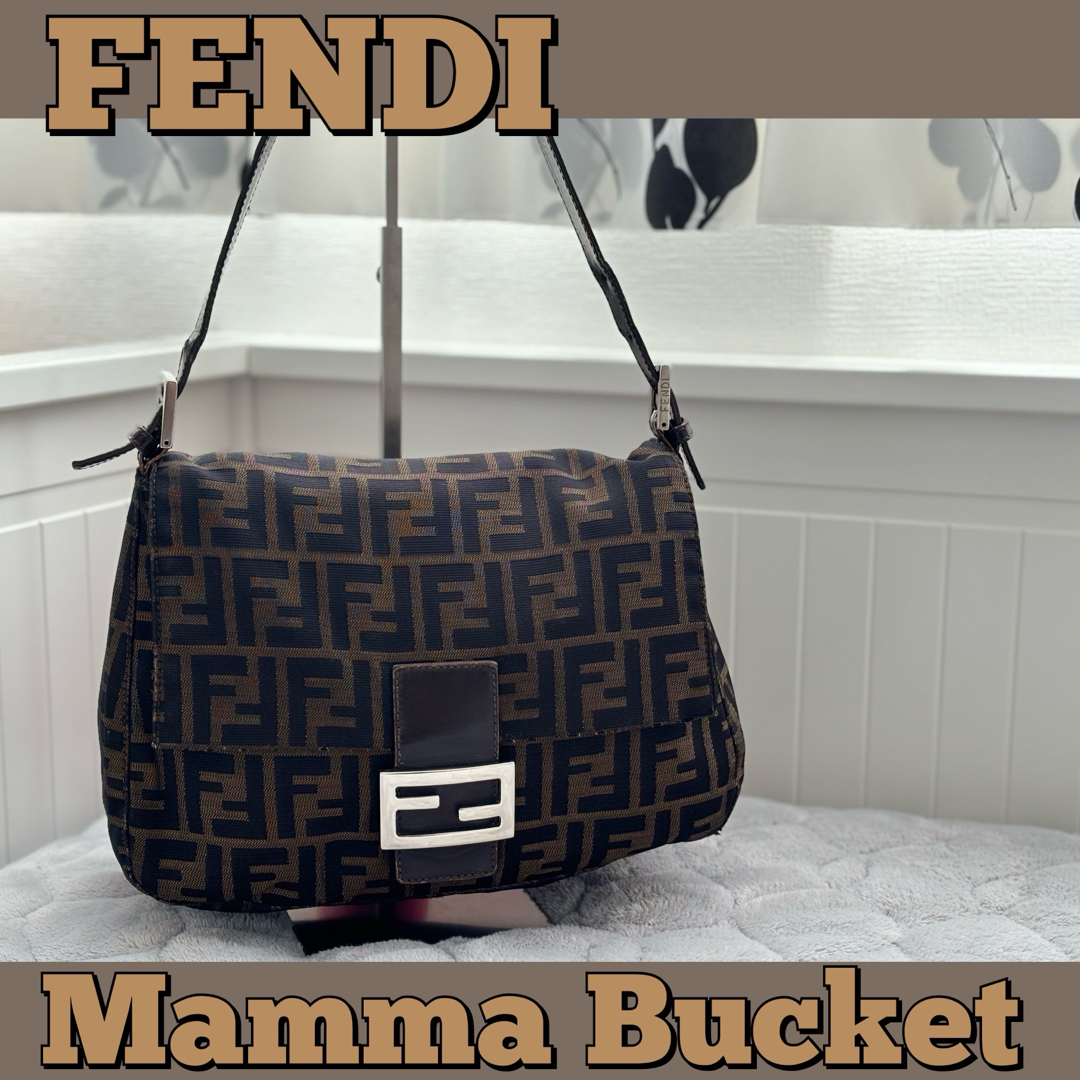 ☆FENDI☆フェンディ/ズッカ/マンマバッグ/ハンドバッグ/ショルダーバッグ状態