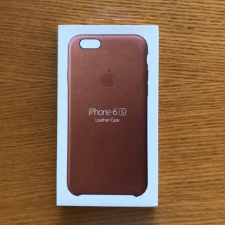 アップル(Apple)のAPPLE  iPhone 6s／6用 レザーケース MKXT2FE/A(モバイルケース/カバー)