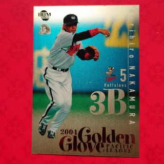 オリックスバファローズ(オリックス・バファローズ)のプロ野球カード 中村紀洋選手2005(野球/サッカーゲーム)