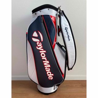 テーラーメイド(TaylorMade)の新品 テーラーメイド トゥルーライト キャディーバック 9型 白紺赤 軽量モデル(バッグ)