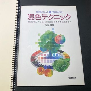 ガッケン(学研)の納得のいく・透明水彩混色テクニック(アート/エンタメ)