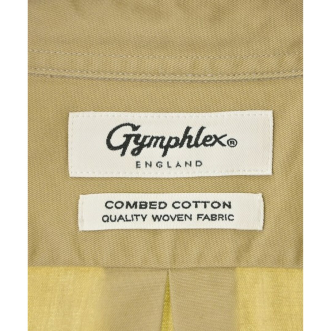 GYMPHLEX(ジムフレックス)のGymphlex ジムフレックス カジュアルシャツ S ベージュ 【古着】【中古】 メンズのトップス(シャツ)の商品写真