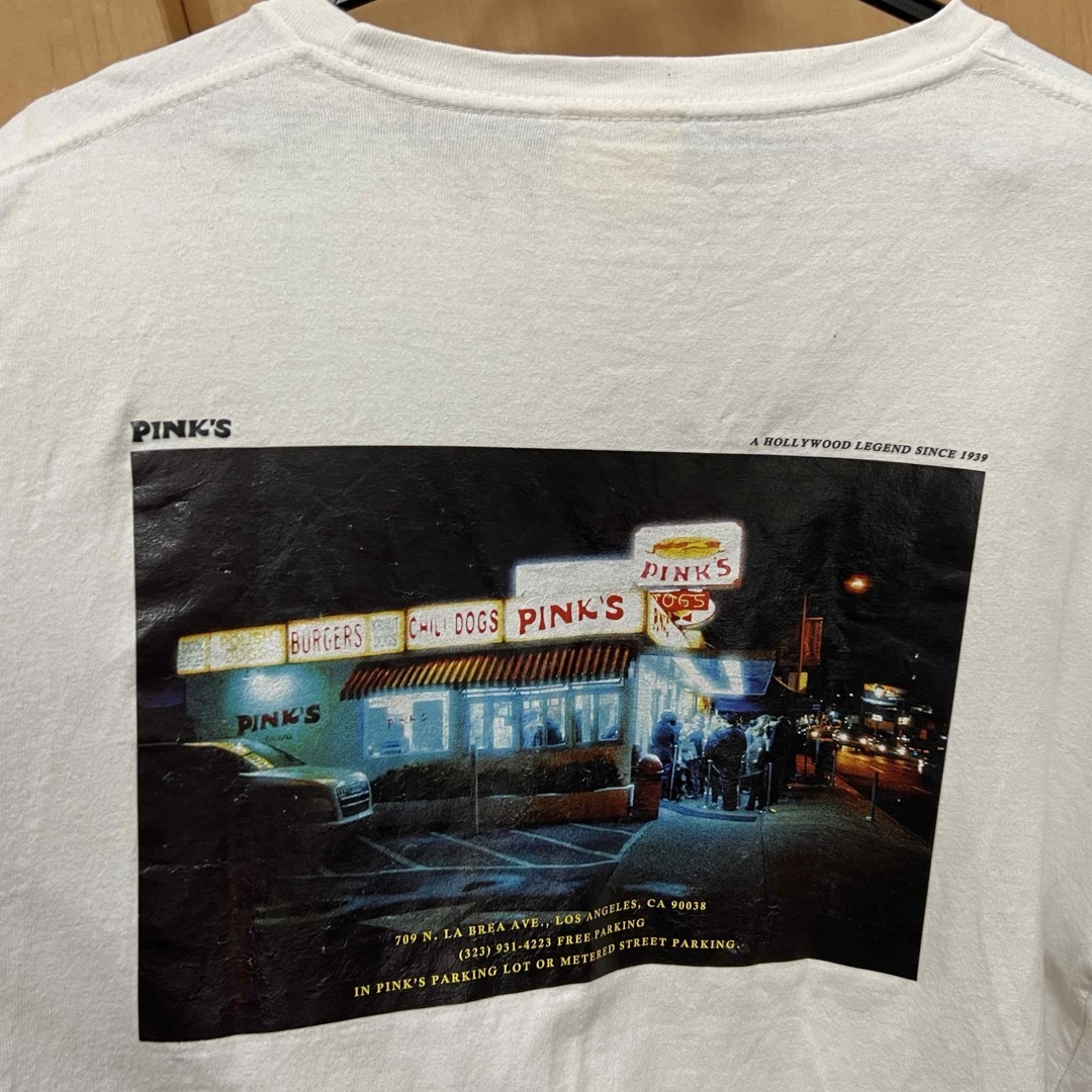 Right-on(ライトオン)の🇺🇸PINK'S HOTDOG🇺🇸 Tシャツ メンズのトップス(Tシャツ/カットソー(半袖/袖なし))の商品写真