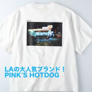 ライトオン(Right-on)の🇺🇸PINK'S HOTDOG🇺🇸 Tシャツ(Tシャツ/カットソー(半袖/袖なし))