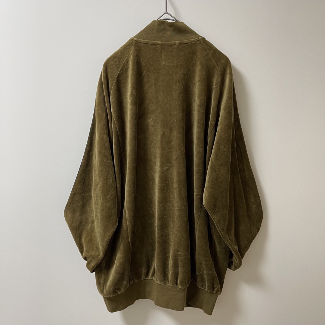 adidas - 2XL美品ベロア】アディダス刺繍トラックジャケット古着 adidas - 2XL美品ベロア】アディダス刺繍トラックジャケット古着