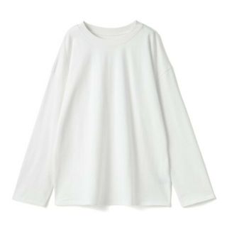 グレイル(GRL)の2新品未開封未使用GRL USコットンオーバーサイズロンT Fｻｲｽﾞ(Tシャツ/カットソー(七分/長袖))