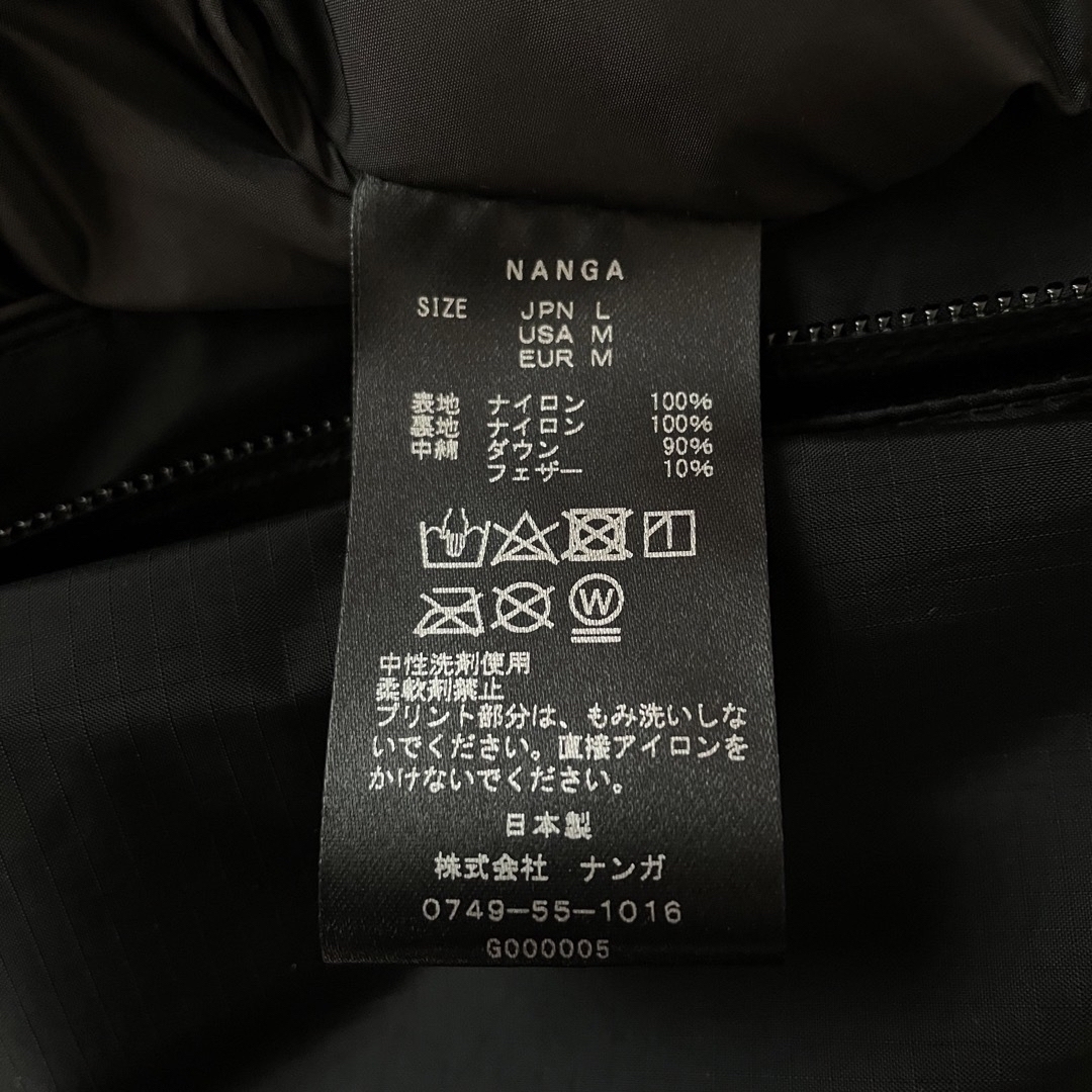 NANGA(ナンガ)の極美品★NANGA オーロラダウンジャケット・Lサイズ メンズのジャケット/アウター(ダウンジャケット)の商品写真