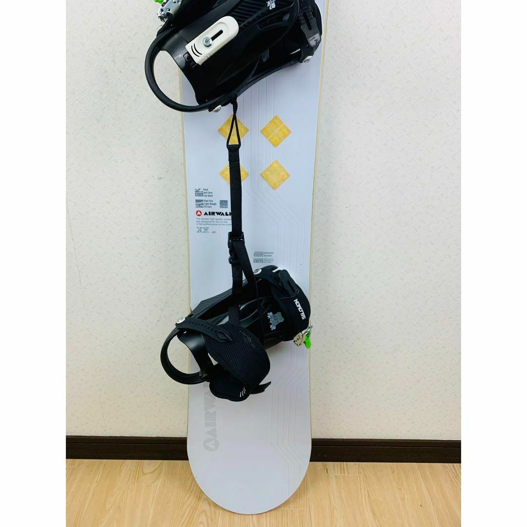 AIRWALK　スノボ　板 157cm SALOMON バインディング　セット