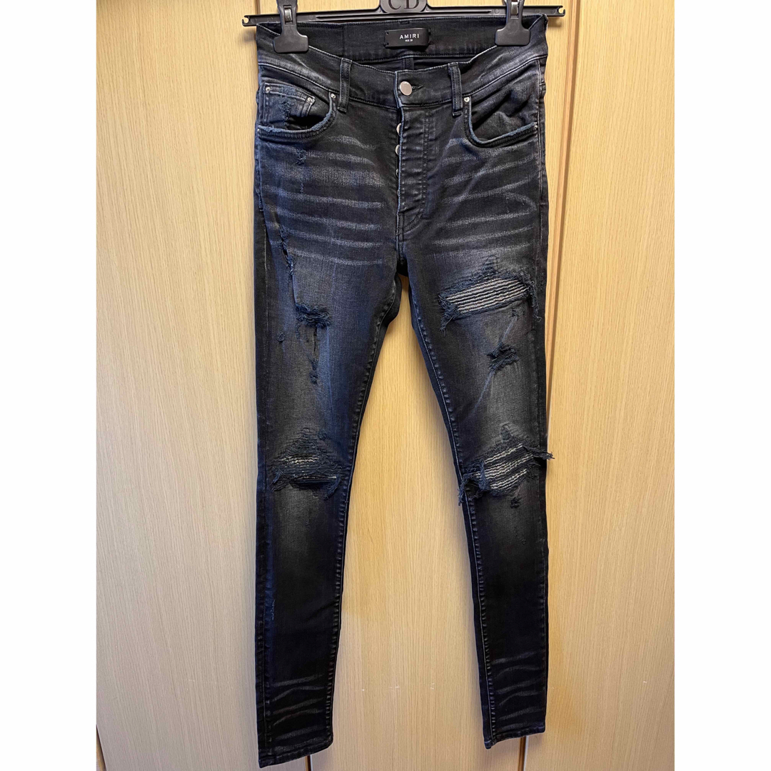 AMIRI - 国内正規 19SS AMIRI アミリ ラインストーン MX1 デニム AMIRI - 国内正規 19SS AMIRI アミリ ラインストーン MX1 デニム