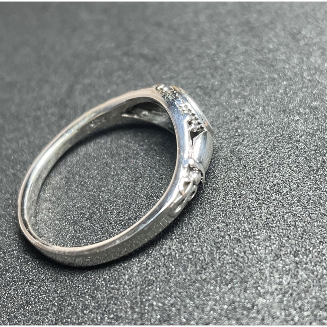 陰陽　オーバル　シルバー925リング　印台　銀　指輪　ギフト 18号ハンコyびD メンズのアクセサリー(リング(指輪))の商品写真