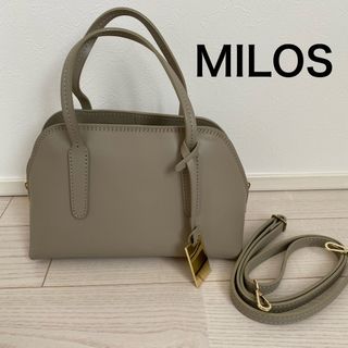 【美品】  MILOS / ミロス | 2WAYミニショルダー バッグ (ショルダーバッグ)