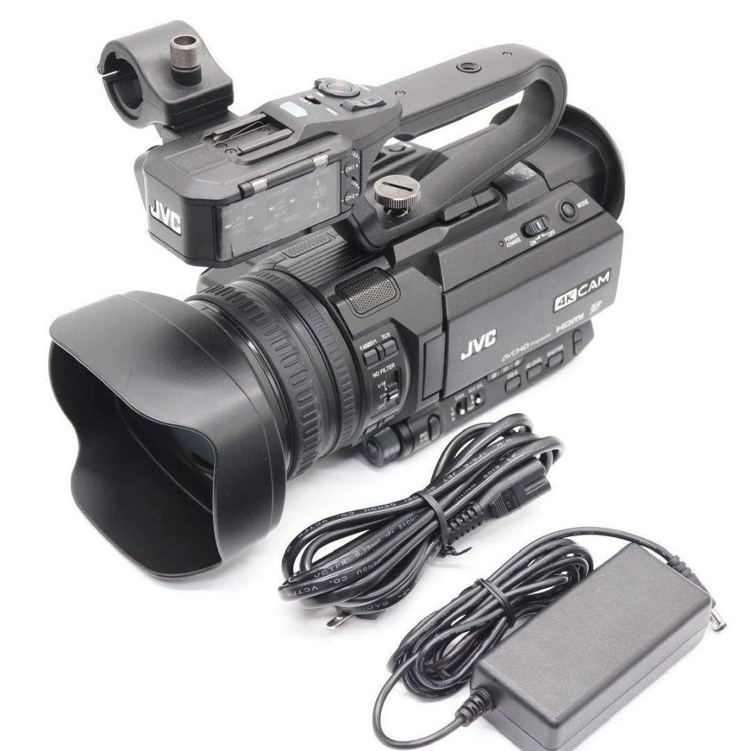 通電時間16時間！JVC 4Kメモリーカードカメラレコーダー GY-HM175