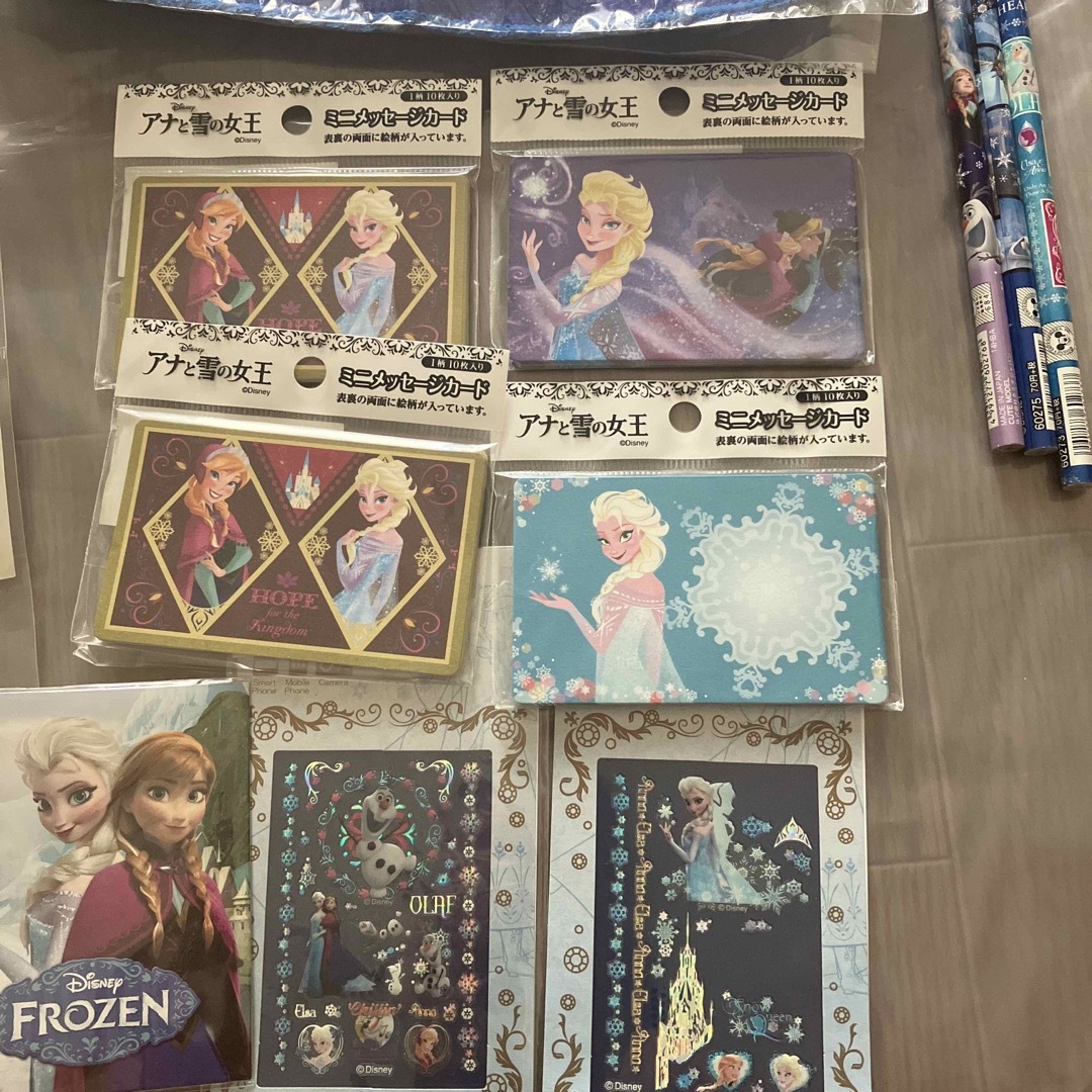 アナ雪　frozen 色々セット　新品！ エンタメ/ホビーのおもちゃ/ぬいぐるみ(キャラクターグッズ)の商品写真