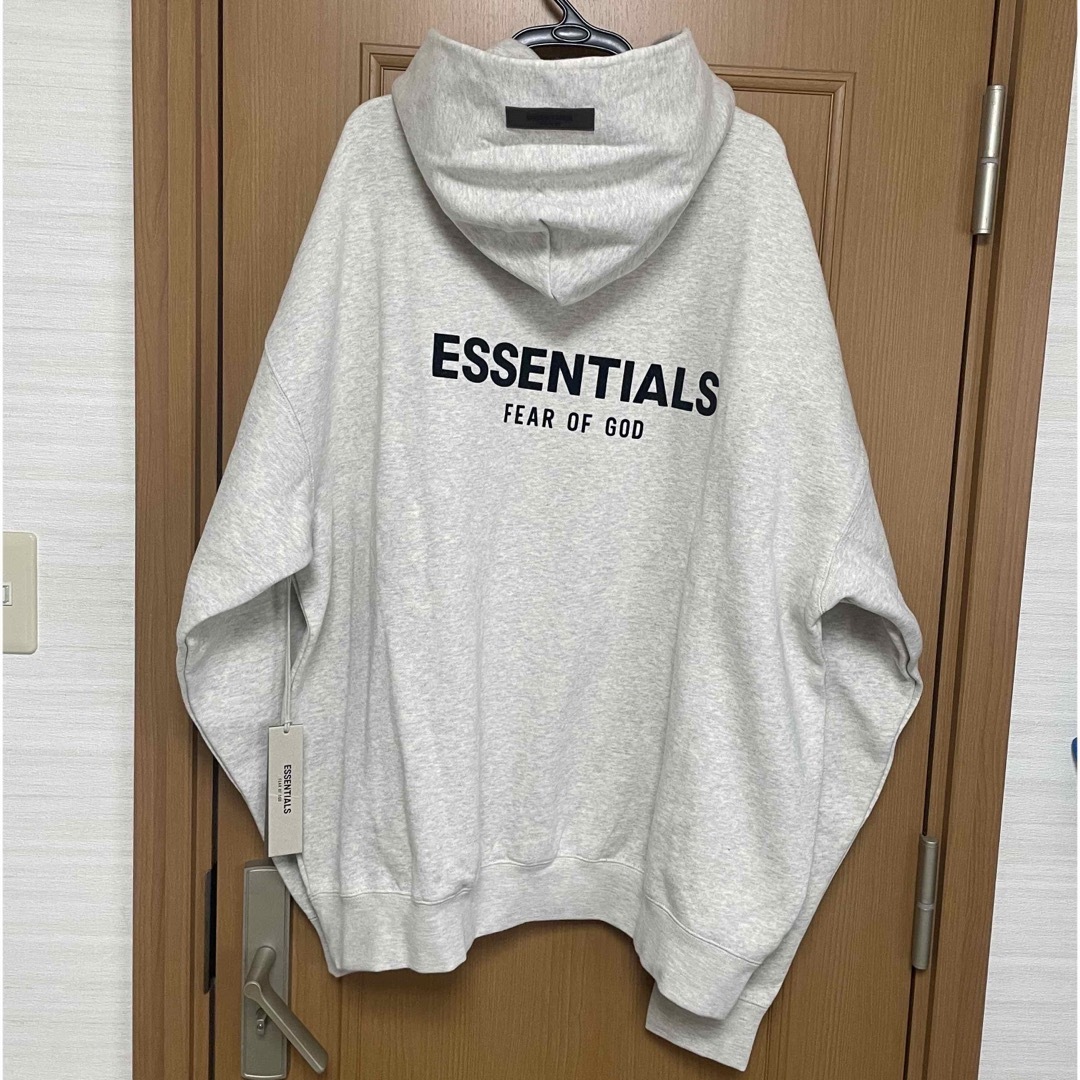 Fear of God ESSENTIALS  オフホワイト フーディ XXL