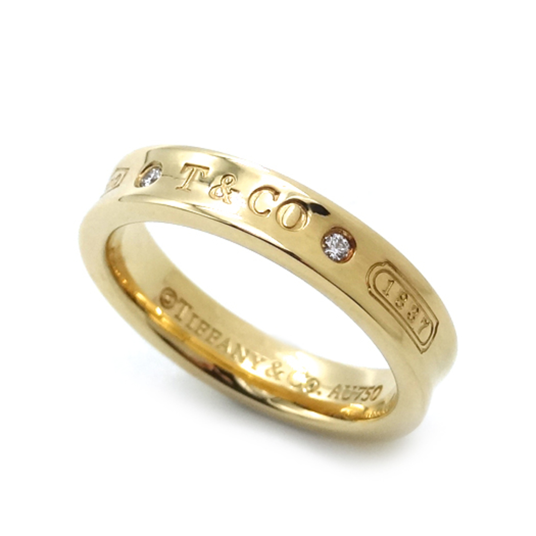 Tiffany & Co. - ティファニー 1837 ナローリング 2Pダイヤ 約10 Tiffany & Co. - ティファニー 1837 ナローリング 2Pダイヤ 約10