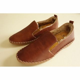 ホーキンス(HAWKINS)の新品 grace garden Hawkins ホーキンス モカシン ボア M(スリッポン/モカシン)