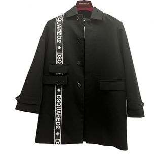 ディースクエアード(DSQUARED2)のディースクエアード　ロゴテープ　ジャケット　ブラック　キッズ　10Y(ジャケット/上着)