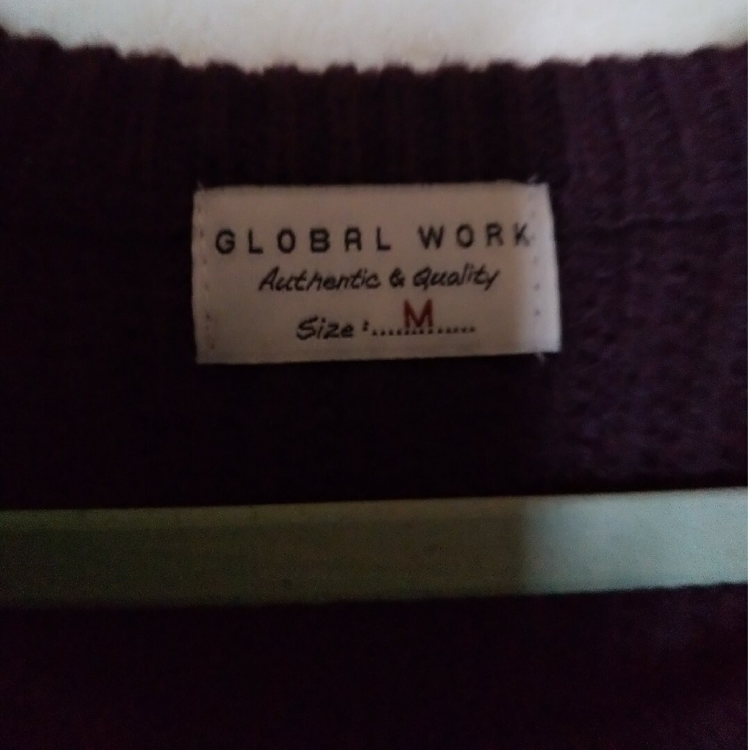 GLOBAL WORK(グローバルワーク)の長袖ニット メンズのトップス(ニット/セーター)の商品写真