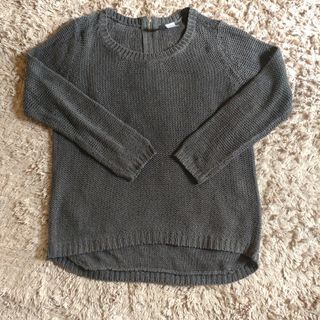 エイチアンドエム(H&M)の中古★H＆Mざっくりニット♥チャコールグレー(ニット/セーター)