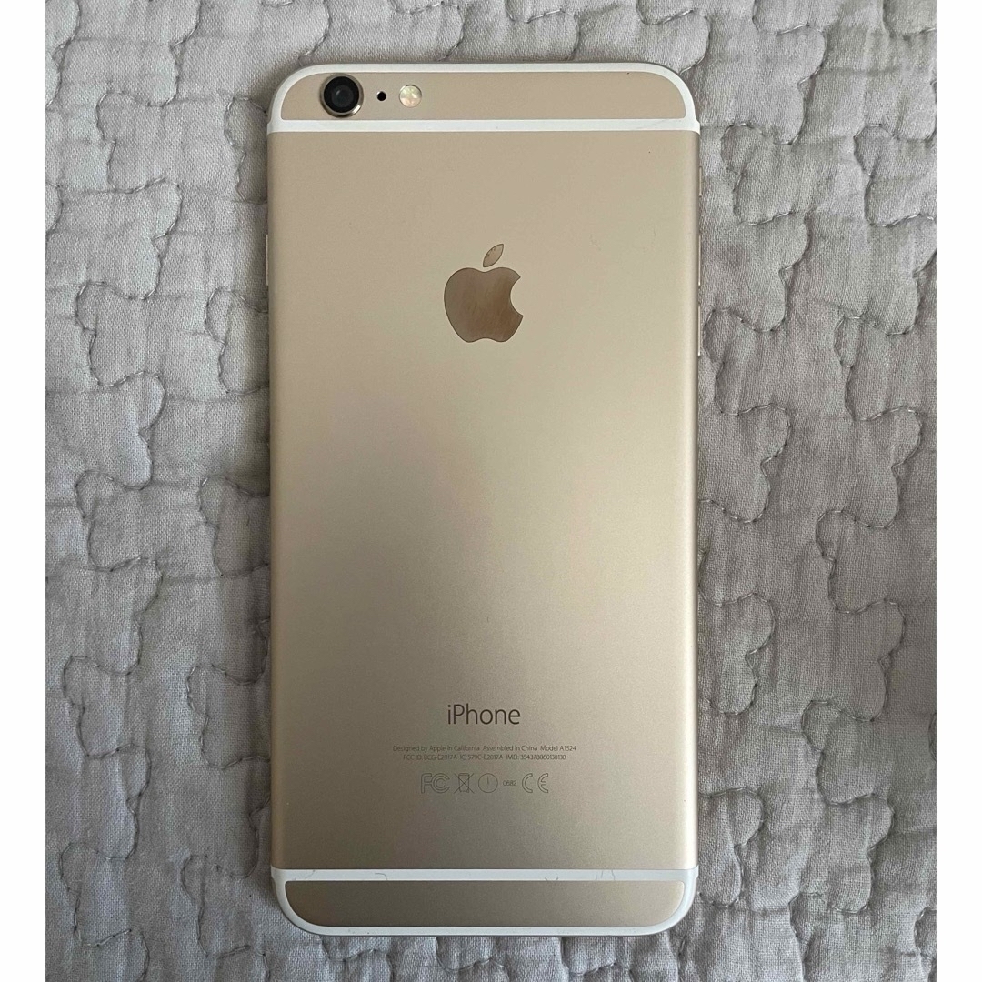 iPhone(アイフォーン)のiPhone 6 plus 128GB スマホ/家電/カメラのスマートフォン/携帯電話(スマートフォン本体)の商品写真