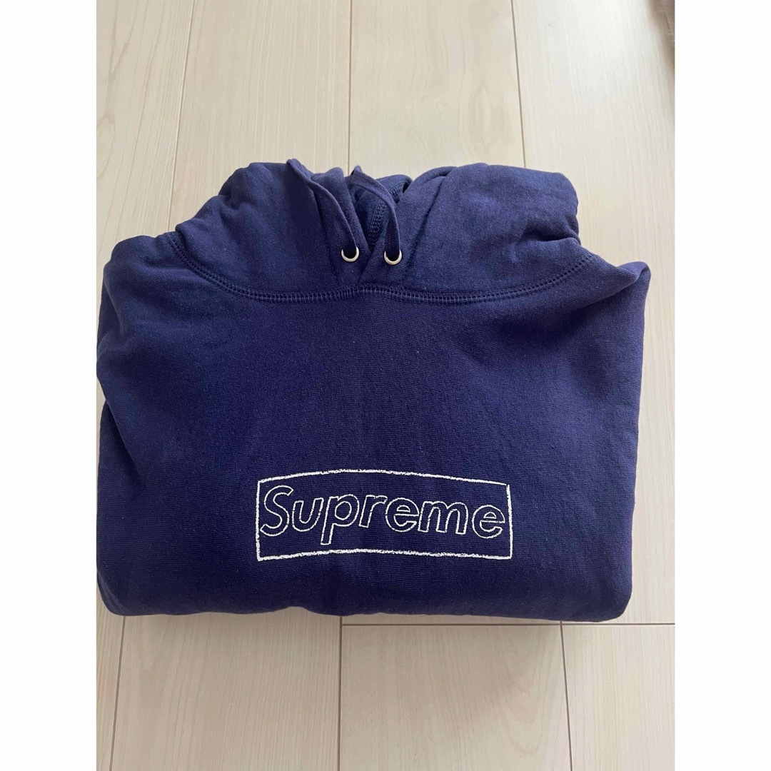 supreme kaws Chalk Box Logo Hooded