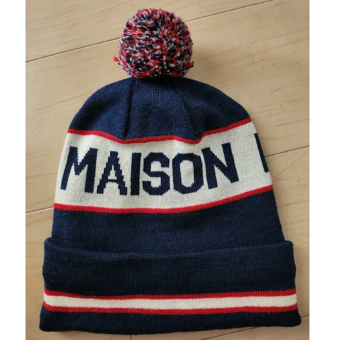 MAISON KITSUNE'(メゾンキツネ)の【メゾンキツネ】ニット帽(フリーサイズ) メンズの帽子(ニット帽/ビーニー)の商品写真