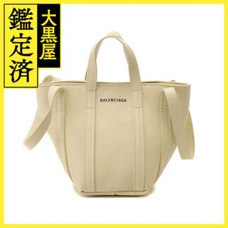 バレンシアガ(Balenciaga)のバレンシアガ エブリデイ2.0 XS ノースサウス ライム レザー【434】(ハンドバッグ)