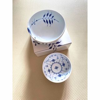 ロイヤルコペンハーゲン(ROYAL COPENHAGEN)のロイヤルコペンハーゲン ブルーフルーテッド プレイン メガ ボウル(食器)