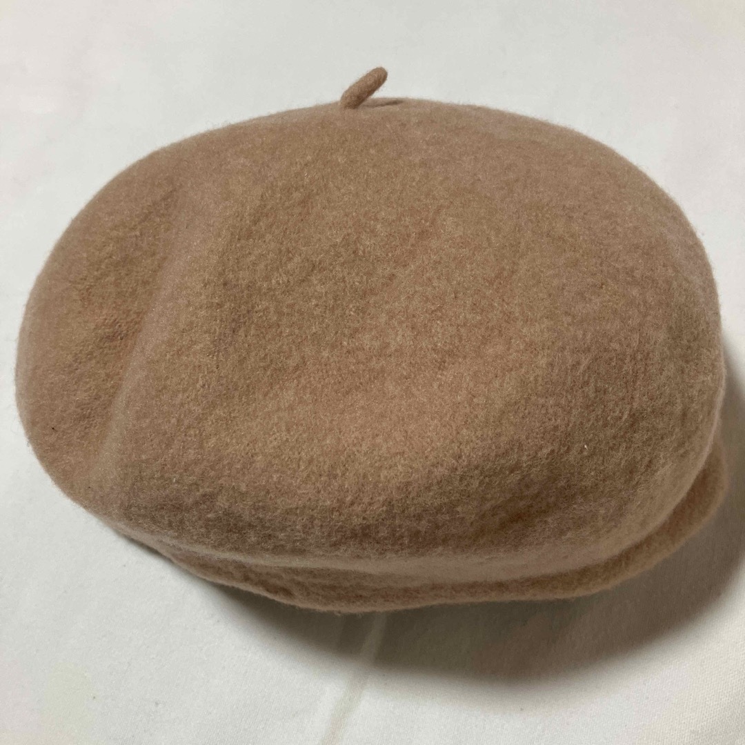 ベレー帽　ベージュ レディースの帽子(ハンチング/ベレー帽)の商品写真