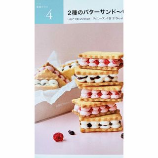 ABC クッキング  2種のバターサンド〜いちご＆ラムレーズン レシピ(料理/グルメ)