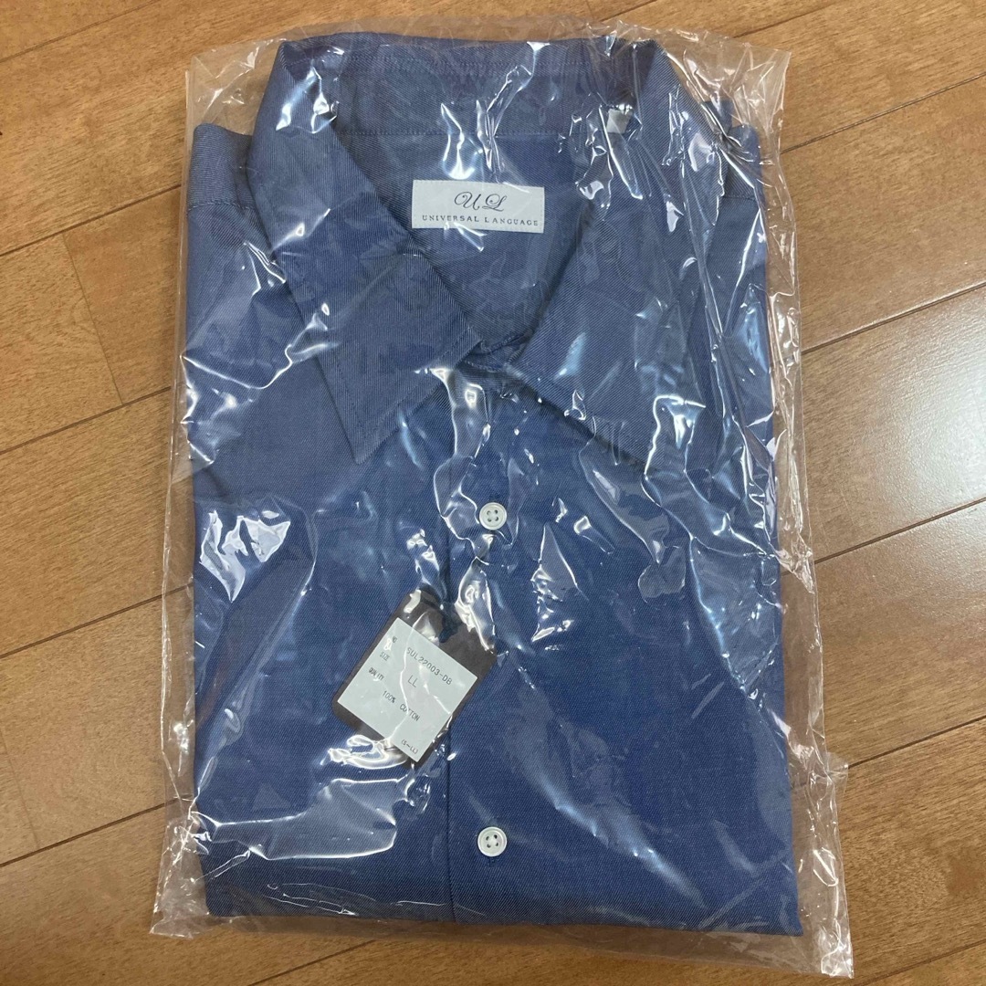 THE SUIT COMPANY(スーツカンパニー)のユニバーサルランゲージ レギュラーカラーデニムシャツ LL メンズのトップス(シャツ)の商品写真