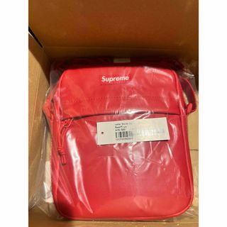 シュプリーム(Supreme)のSupreme Leather Shoulder Bag red(ショルダーバッグ)