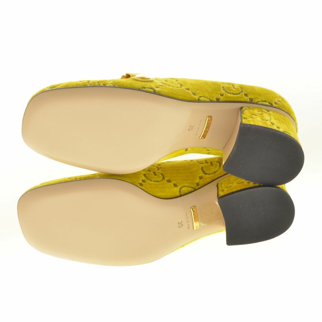 Gucci(グッチ)の【GUCCI】525082 Sylvie GG ベルベット ローファー レディースの靴/シューズ(ハイヒール/パンプス)の商品写真