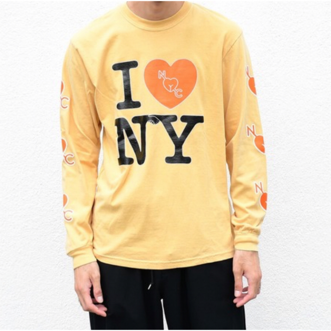 NAKA YORK CITY コラボレーションロングTシャI LOVE NYC NAKA YORK CITY コラボレーションロングTシャI LOVE NYC