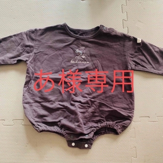 バイキンマン 冬服 ベビー服 長袖 ロンパース カバーオール(Tシャツ(長袖/七分))