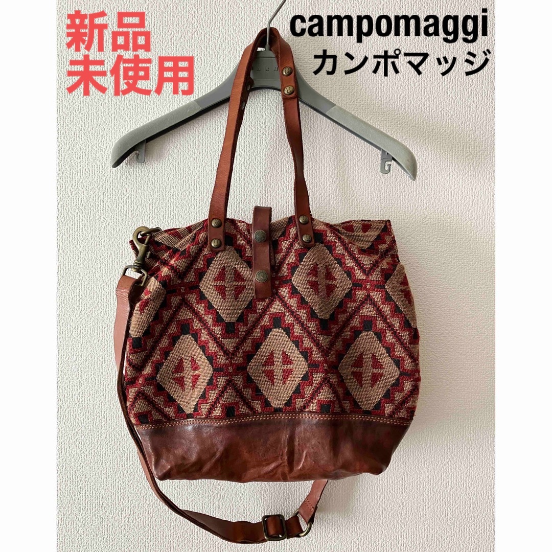 ブランドおしゃれ ☆新品未使用 campomaggi カンポマッジ イタリア製